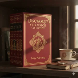 A set of City Watch novels by Terry Pratchett, part of the official Discworld series box set.