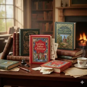 A collection of Tolkien’s shorter works and poetry, including Letters from Father Christmas and Sir Gawain and the Green Knight in hardback.