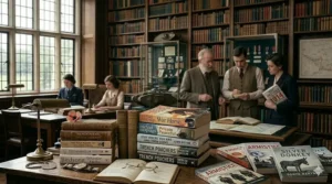 A selection of accessible children's historical fiction books about the First World War, featuring a paperback copy of War Horse by Michael Morpurgo against a neutral background.