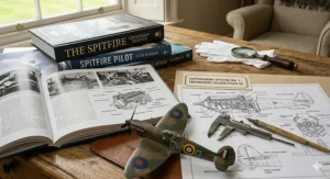 R.J. Mitchell, the engineer who designed the iconic Supermarine Spitfire.