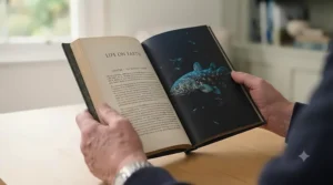 The classic title Life on Earth, detailing the evolutionary history of species and featuring a coelacanth.