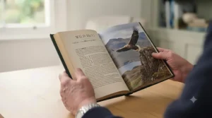 A detailed look at British wildlife in the book Wild Isles, featuring a majestic White-tailed Eagle.