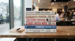 A selection of highly-rated leadership books for UK managers seeking effective team programmes.