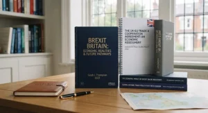 Academic publications and policy papers discussing the post-Brexit economic outlook and UK trade agreements.
