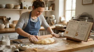 Preparing afternoon tea treats guided by expert tips found in mary berry cookbooks.