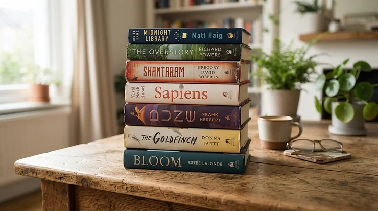 A curated stack of vintage and modern mary berry cookbooks resting on a rustic wooden table.